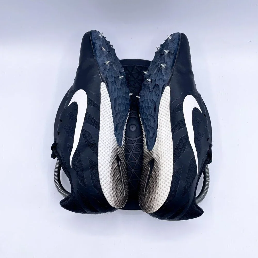 Nike Shoes Mens 9.5 Zoom Rival S 9 Track Spikes Sneakers 907564-017 Black White